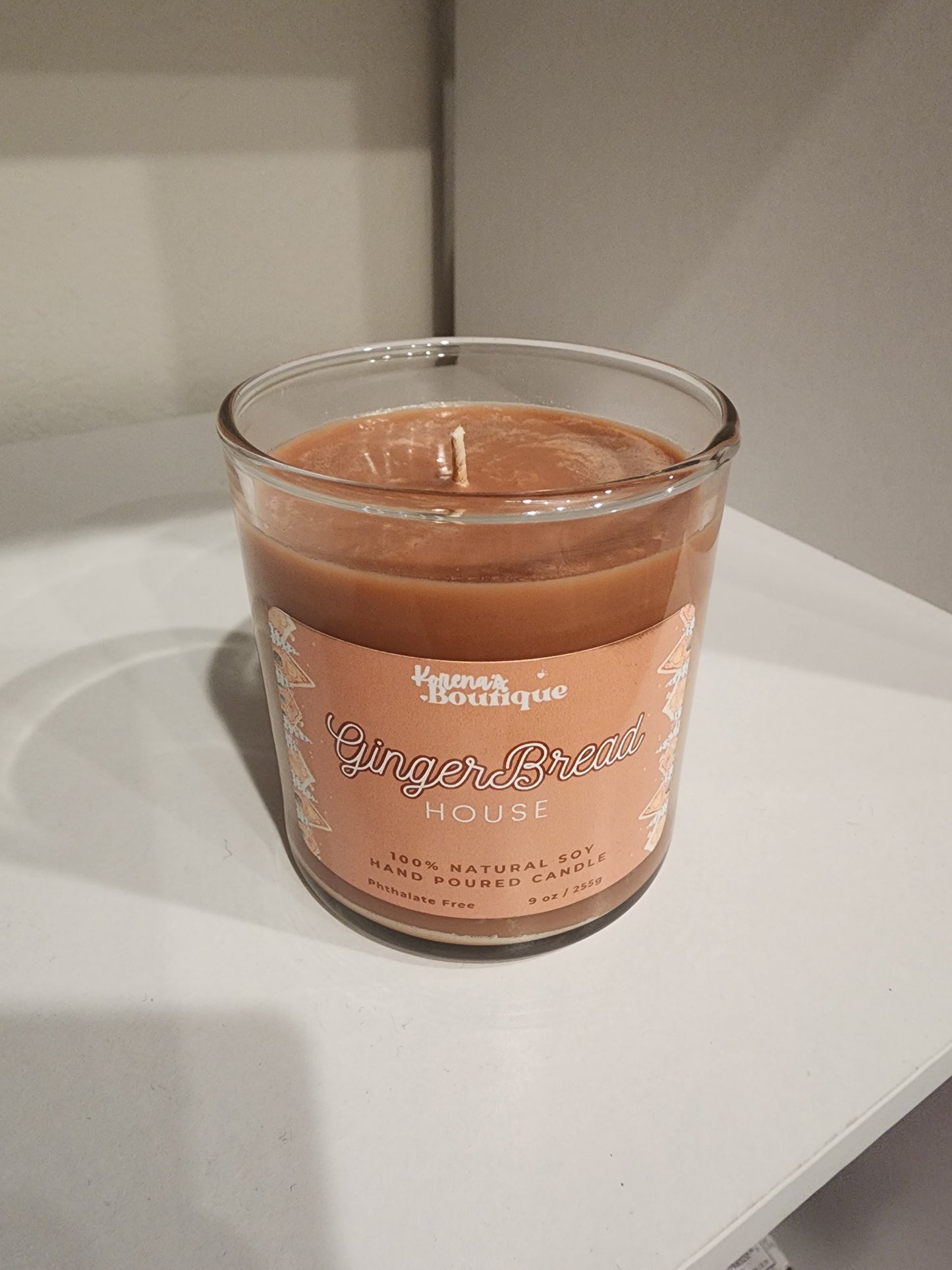 Gingerbread House Candle