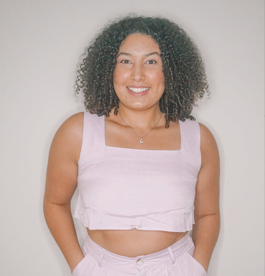 Perfect Pastels Crop Top - Lavender