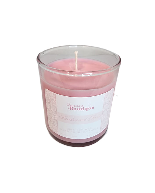 Sunkissed Rose Candle