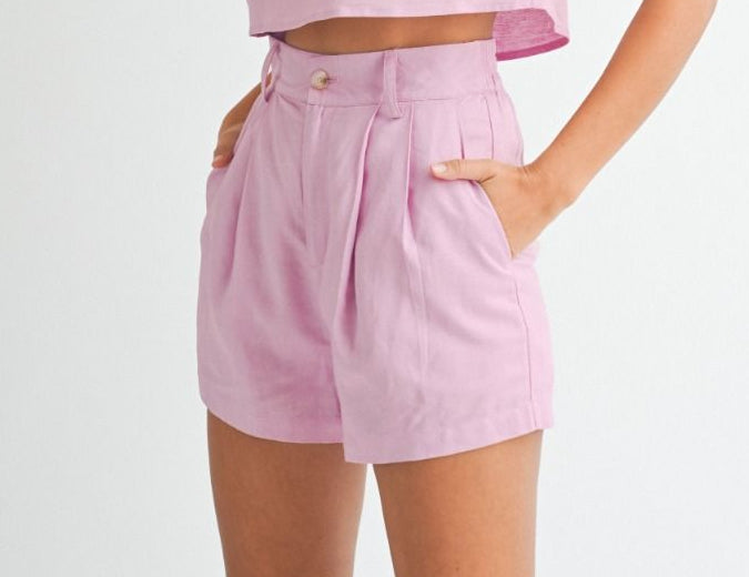 Perfect Pastels Shorts - Lavender